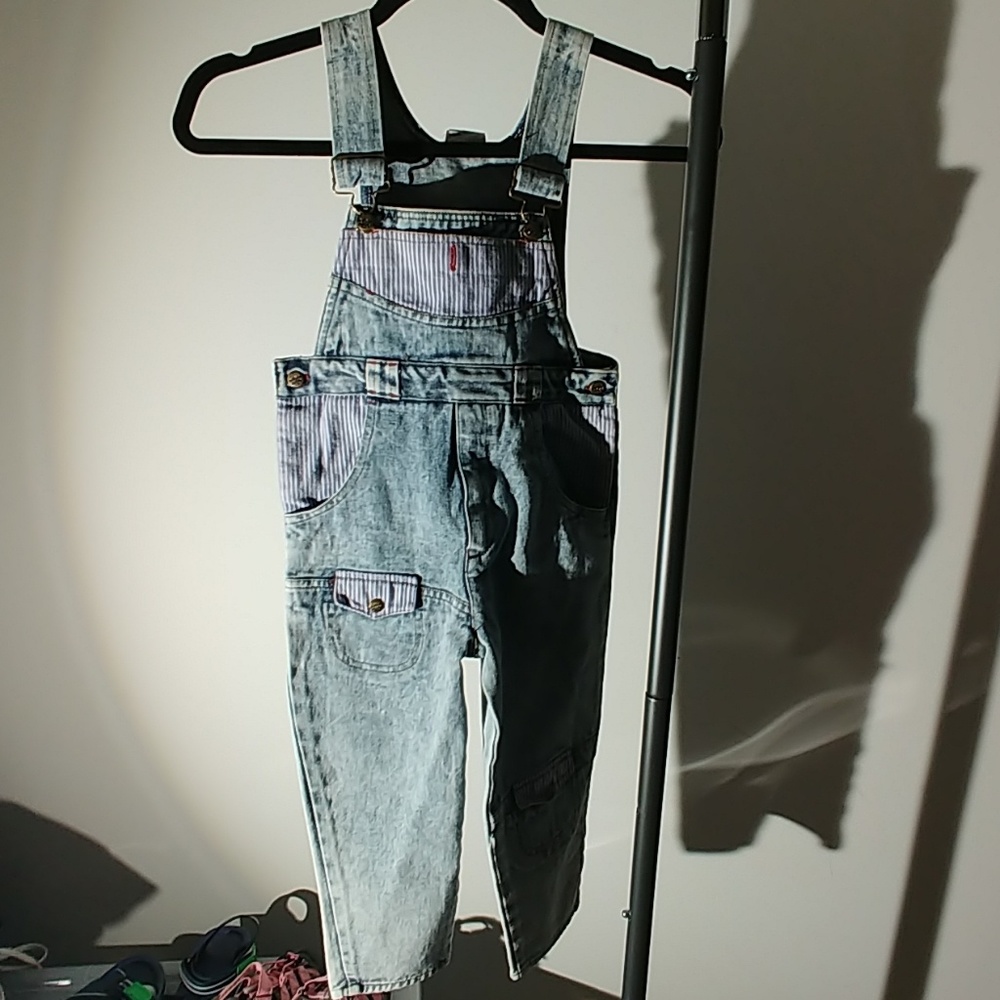 Vintage 4t overalls joyeux gamins happy kids